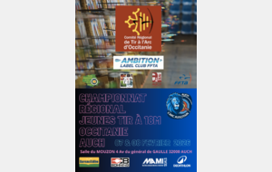 Championnat Régional tir à 18 mètres - jeunes