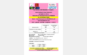 Concours Salle Bourrouillan avec Arc'Magnac