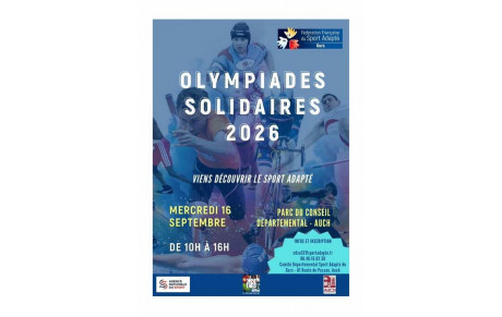 Olympiades solidaires 2026